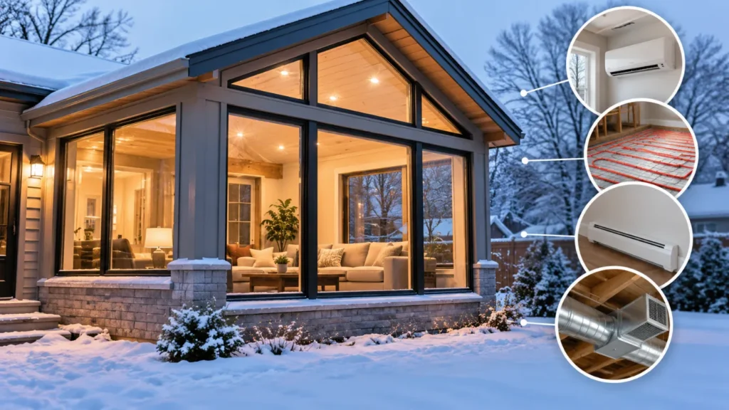Heating options for a house addition in Cornwall Ontario